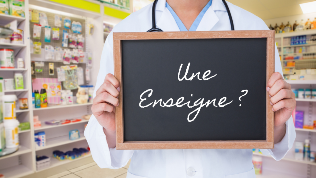 Une enseigne ?
